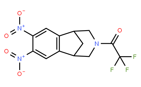 2,3,4,5-Tetrahydro-7,8-dinitro-3-(trifluoroacetyl)-1,5-methano-1H-3-benzazepine