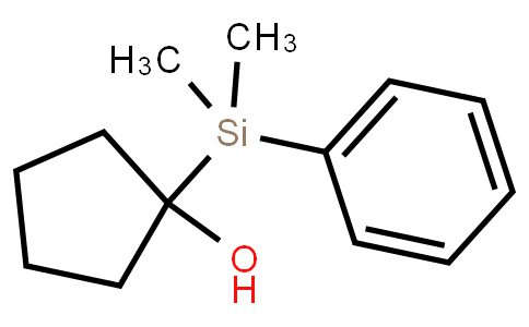 (Dimethyl(phenyl)silyl)cyclopentanol