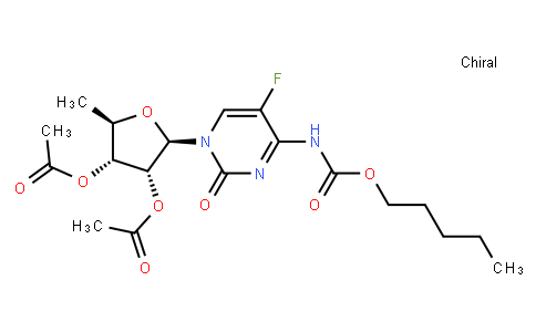 5'-Deoxy-5-fluoro-N-[(pentyloxy)carbonyl]cytidine 2',3'-diacetate