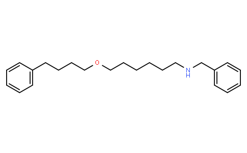 6-N-Benzylamino-1-(4'-phenylbutoxy)Hexane