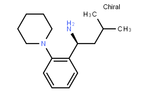 (S)-3-Methyl-1-(2-piperidin-1-ylphenyl)butylamin