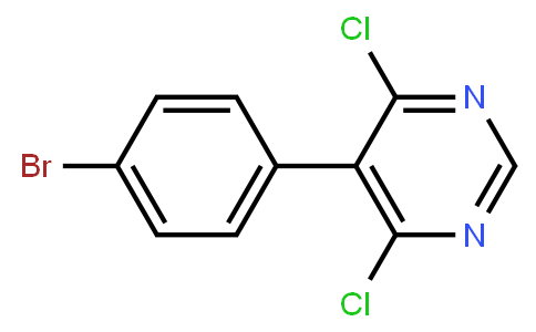 5-(4-bromophenyl)-4,6-dichloropyrimidine