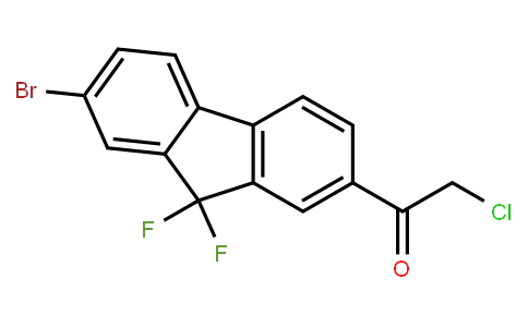 1-(7-Bromo-9,9-difluoro-9H-fluoren-2-yl)-2-chloroethanone