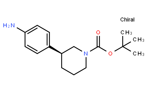 AP10080 | 1171197-20-8 | (S)-Tert-Butyl 3-(4-aminophenyl)piperidine-1-carboxylate