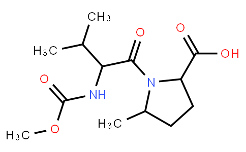 (5S)-N-(Methoxycarbonyl)-L-valyl-5-methyl-L-proline