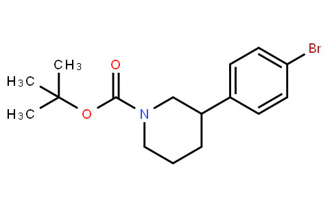 3-(4-Bromophenyl)piperidine-1-carboxylic acid tert-butyl ester