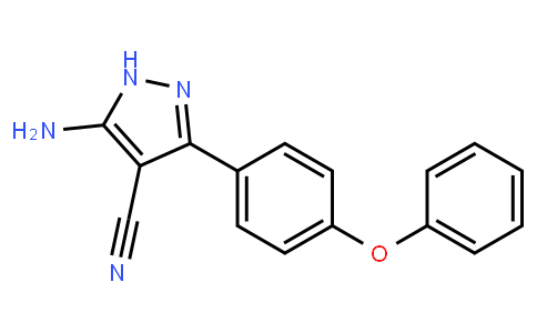 5-aMino-3-(4-phenoxyphenyl)-1H-pyrazole-4-carbonitrile