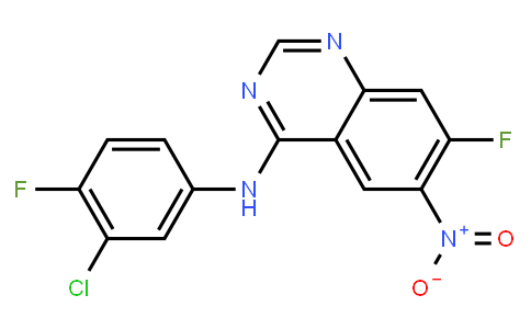 AP10144 | 162012-67-1 | N-(3-chloro-4-fluorophenyl)-7-fluoro-6-nitroquinazolin-4-amine