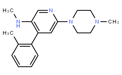 N-methyl-6-(4-methylpiperazin-1-yl)-4-(o-tolyl)pyridin-3-amine