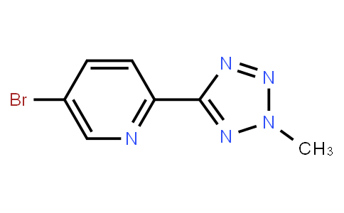 5-broMo-2-(2-Methyl-2H-tetrazol-5-yl)pyridine