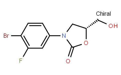 (R)-3-(4-BroMo-3-fluorophenyl)-5-(hydroxyMethyl)oxazolidin-2-one