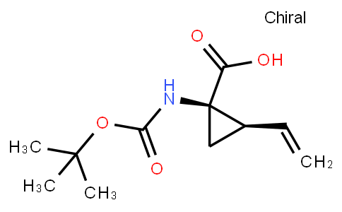 (1R,2R)-1-((tert-butoxycarbonyl)amino)-2-vinylcyclopropanecarboxylic acid