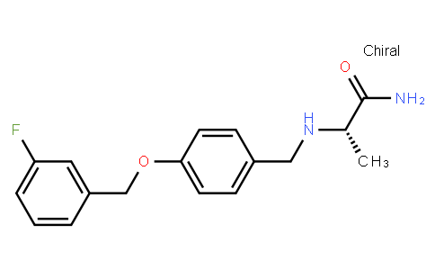 (2S)-2-[[4-[(3-fluorophenyl)methoxy]phenyl]methylamino]propanamide