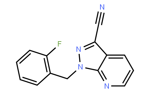 AP10208 | 256376-65-5 | 1-[(2-fluorophenyl)methyl]pyrazolo[3,4-b]pyridine-3-carbonitrile