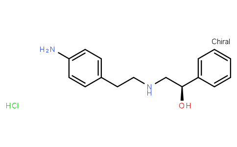 AP10216 | 521284-22-0 | (1R)-2-{[2-(4-Aminophenyl)ethyl]amino}-1-phenylethanol hydrochlor ide (1:1)