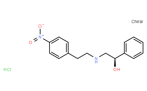 (R)-2-((4-Nitrophenethyl)amino)-1-phenylethanol hydrochloride