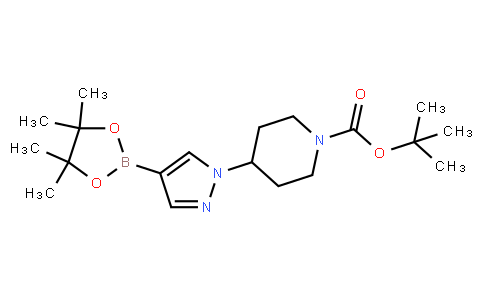 tert-Butyl 4-[4-(4,4,5,5-tetramethyl-1,3,2-dioxaborolan-2-yl)-1H-pyrazol-1-yl]piperidine-1-carboxylate