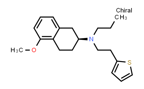 (S)-5-methoxy-N-propyl-N-(2-(thiophen-2-yl)ethyl)-1,2,3,4- tetrahydronaphthalen-2-amine