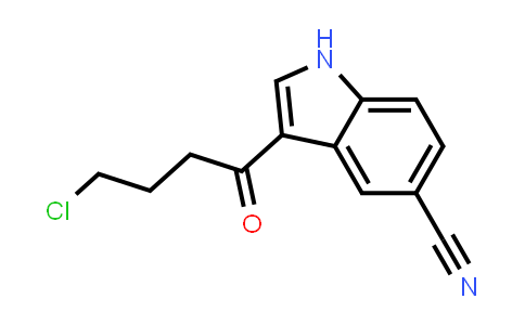 3-(4-chlorobutyryl)-1H-indole-5-carbonitrile