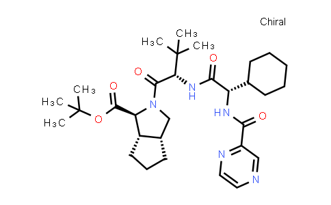 (1S,3aR,6aS)-tert-butyl 2-((S)-2-((S)-2-cyclohexyl-2-(pyrazine-2-carboxamido)acetamido)-3,3-dimethylbutanoyl)octahydrocyclopenta[c]pyrrole-1-carboxylate