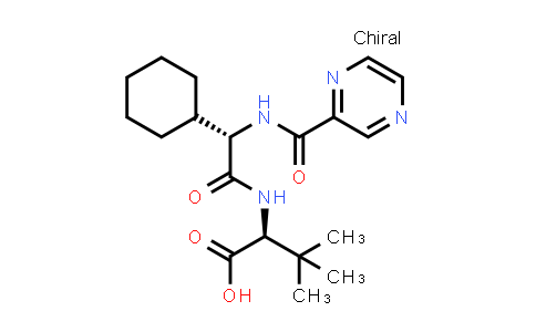 L-Valine, (2S)-2-cyclohexyl-N-(2-pyrazinylcarbonyl)glycyl-3-methyl-