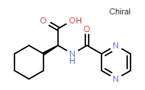 (S)-2-cyclohexyl-2-(pyrazine-2-carboxamido)acetic acid