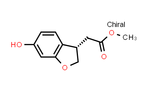 (S)-methyl 2-(6-hydroxy-2,3-dihydrobenzofuran-3-yl)acetate