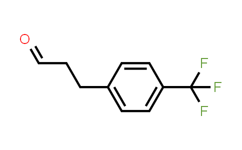 Benzenepropanal, 4-(trifluoromethyl)-