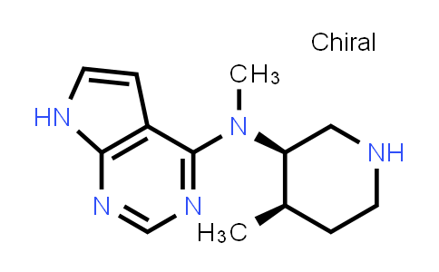 N-methyl-N-((3R,4R)-4-methylpiperidin-3-yl)-7H-pyrrolo[2,3-d]pyrimidin-4-amine