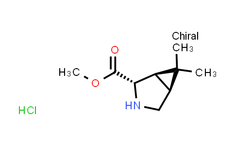 AP10610 | 565456-77-1 | Methyl (1R,2S,5S)-6,6-dimethyl-3-azabicyclo[3.1.0]hexane-2-carboxylate hydrochloride