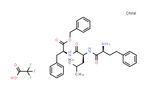 L-Phenylalanine, (αS)-α-aminobenzenebutanoyl-L-leucyl-, phenylmethyl ester (monotrifluoroacetate)