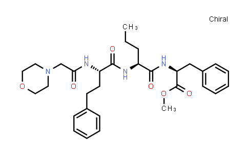 (S)-methyl 2-((S)-2-((S)-2-(2-morpholinoacetamido)-4-phenylbutanamido)pentanamido)-3-phenylpropanoate