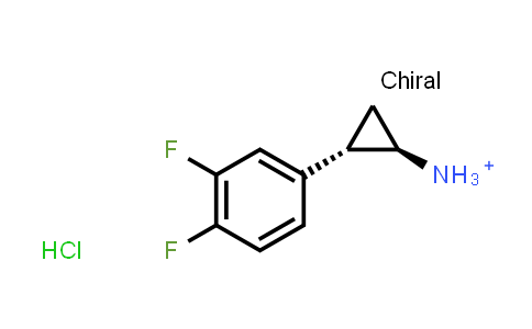 (1R,2S)-2-(3,4-Difluorophenyl)cyclopropanaminium hydrochloride