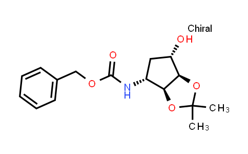 AP10623 | 274693-53-7 | N-[(3aS,4R,6S,6aR)-Tetrahydro-6-hydroxy-2,2-dimethyl-4H-cyclopenta-1,3-dioxol-4-yl]carbamicacid phenylmethyl ester