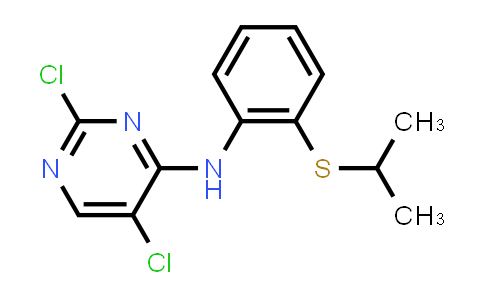 2,5-dichloro-N-(2-(isopropylthio)phenyl)pyrimidin-4-amine