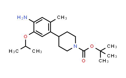 tert-butyl 4-(4-amino-5-isopropoxy-2-methylphenyl)piperidine-1-carboxylate