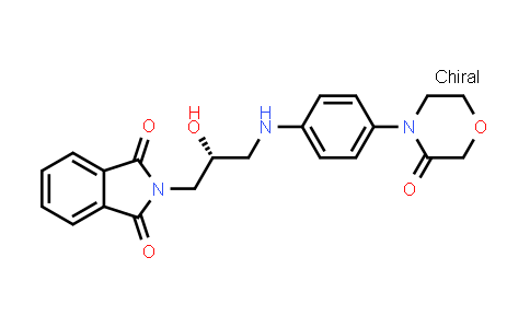 AP10650 | 446292-07-5 | (R)-2-(2-hydroxy-3-(4-(3-oxomorpholino)phenylamino)propyl)isoindoline-1,3-dione