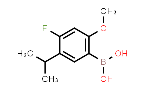 Boronic acid, B-[4-fluoro-2-methoxy-5-(1-methylethyl)phenyl]-