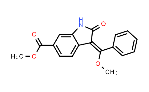 (E)-methyl 3-(methoxy(phenyl)methylene)-2-oxoindoline-6-carboxylate