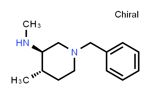 3-Piperidinamine, N,4-dimethyl-1-(phenylmethyl)-, (3R,4S)-rel-