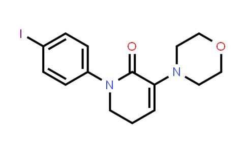 1-(4-iodophenyl)-3-morpholino-5,6-dihydropyridin-2(1H)-one