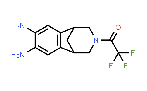 AP10712 | 230615-69-7 | 1,5-Methano-1H-3-benzazepine-7,8-diamine, 2,3,4,5-tetrahydro-3-(trifluoroacetyl)- (9CI)