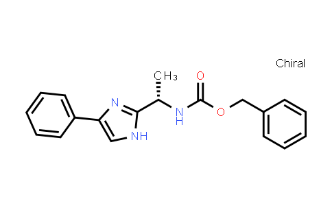 (S)-benzyl 1-(4-phenyl-1H-imidazol-2-yl)ethylcarbamate