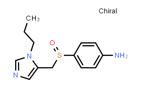 (S)-4-(((1-Propyl-1H-imidazol-5-yl)methyl)sulfinyl)aniline