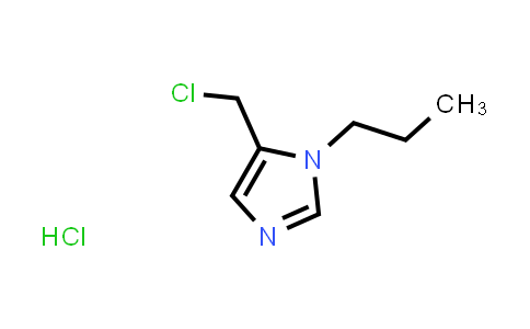 5-(chloromethyl)-1-propyl-1H-imidazole hydrochloride