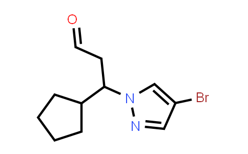 AP10746 | 1146629-82-4 | 1H-Pyrazole-1-propanal, 4-bromo-b-cyclopentyl-, (bR)-