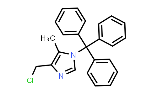 4-(chloromethyl)-5-methyl-1-(triphenylmethyl)-1H-imidazole