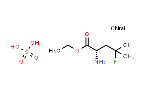 L-Leucine, 4-fluoro-, ethyl ester, sulfate (1:1)