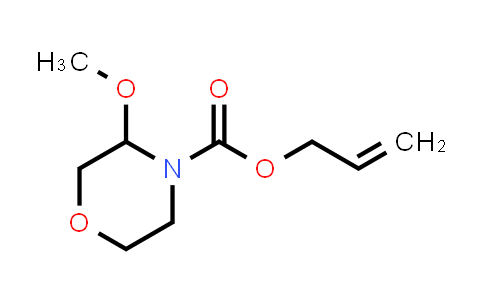 allyl 3-methoxymorpholine-4-carboxylate