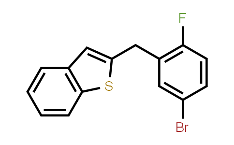 AP10808 | 1034305-17-3 | Benzo[b]thiophene, 2-[(5-bromo-2-fluorophenyl)methyl]-